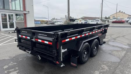 New 2025 Midsota 82 x 14 Versa Dump 15.4K BP Scissor Dump Trailer