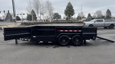 New 2025 Midsota 82 x 14 Versa Dump 15.4K BP Scissor Dump Trailer