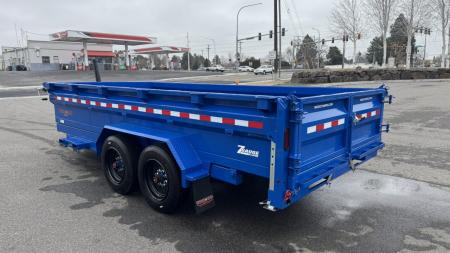 New 2025 Midsota 7 x 16 Versa Dump 17.6K BP Telescopic Dump Trailer