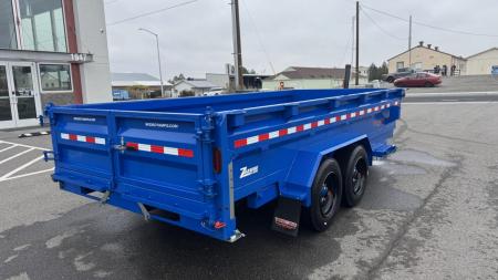 New 2025 Midsota 7 x 16 Versa Dump 17.6K BP Telescopic Dump Trailer