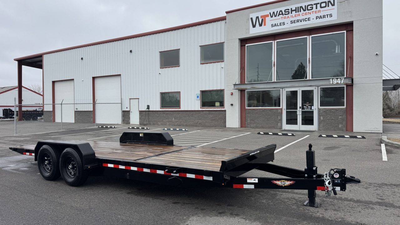 New 2025 H&H Trailers 7x16+6 Gravity Tilt 14k Equipment Trailer