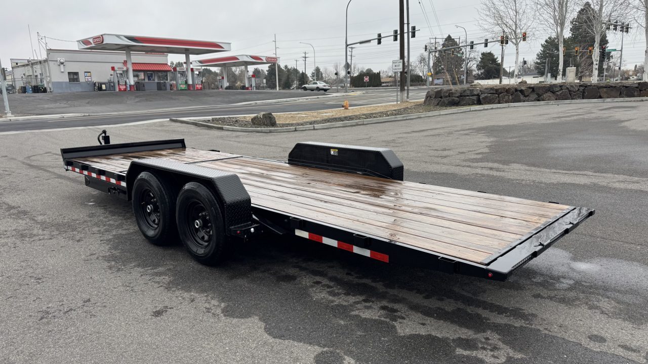 New 2025 H&H Trailers 7x16+6 Gravity Tilt 14k Equipment Trailer