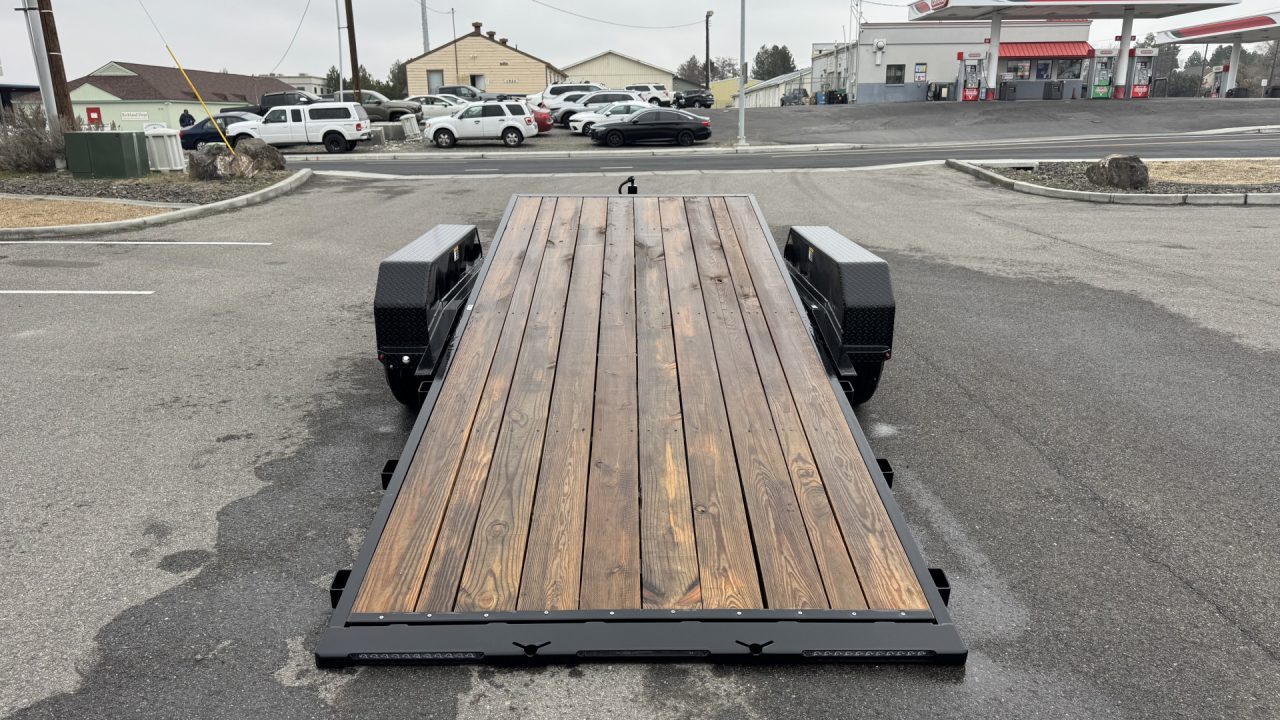 New 2025 H&H Trailers 7x16+6 Gravity Tilt 14k Equipment Trailer