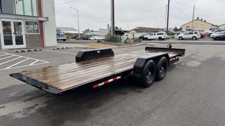 New 2025 H&H Trailers 7x16+6 Gravity Tilt 14k Equipment Trailer
