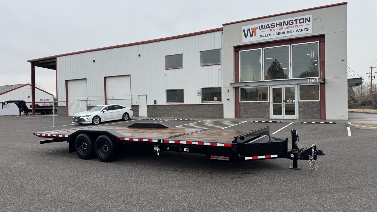 New 2026 Midsota 102 x 24 TBWB24 17.6K BP Equipment Trailer