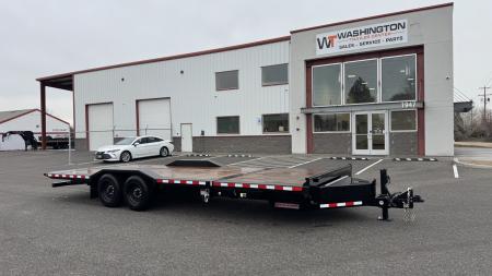 New 2026 Midsota 102 x 24 TBWB24 17.6K BP Equipment Trailer