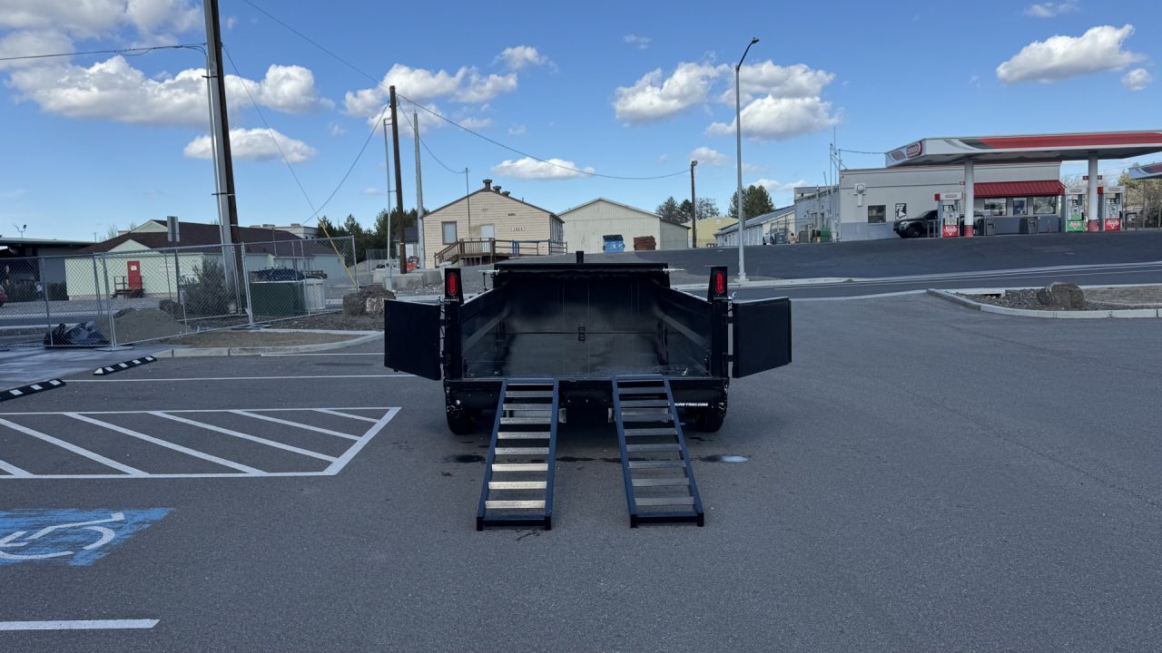 New 2026 Sure-Trac 7 X 14 Pro Series Telescopic 15.4k Dump Trailer