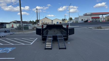 New 2026 Sure-Trac 7 X 14 Pro Series Telescopic 15.4k Dump Trailer