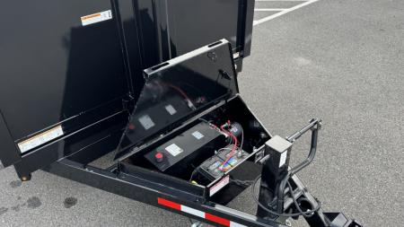 New 2025 Sure-Trac 7 x 16 HD Low Pro 14k Telescopic Dump Trailer