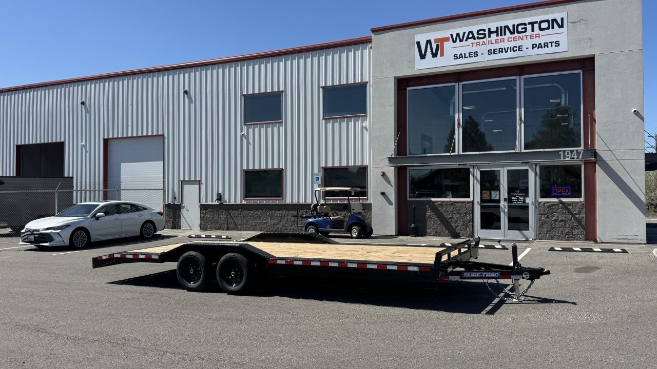 New 2025 Sure-Trac 8.5 x 22 (20+2) Full-Width Car Hauler 10k Car Hauler