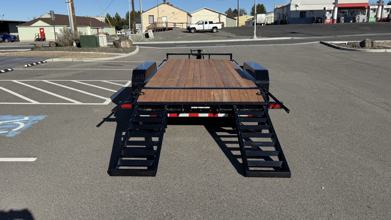 New 2026 Sure-Trac 7 x 18 (16+2) 16k Equipment Trailer