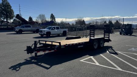 New 2026 Sure-Trac 7 x 18 (16+2) 16k Equipment Trailer