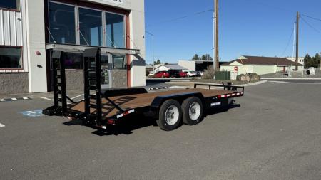 New 2026 Sure-Trac 7 x 18 (16+2) 16k Equipment Trailer