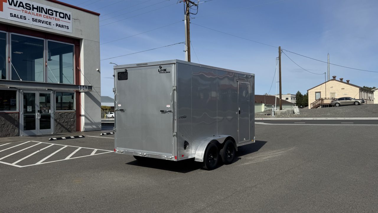New 2026 Look Trailers 7 x 14 Vision aluminum 7k Cargo / Enclosed Trailer