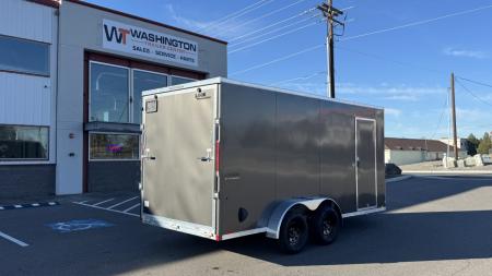 New 2026 Look Trailers 7 x 16 Vision aluminum 7k Cargo / Enclosed Trailer