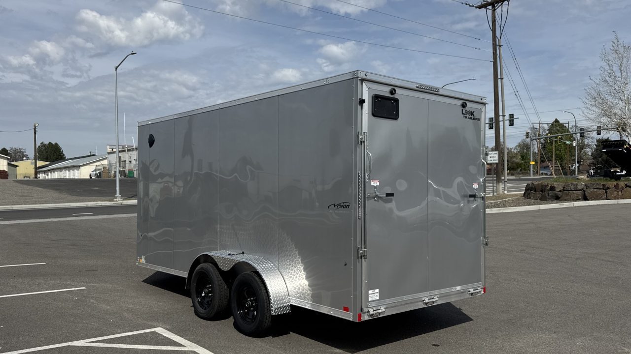 New 2026 Look Trailers 7x16 Vision aluminum 7k Cargo/Enclosed Trailer