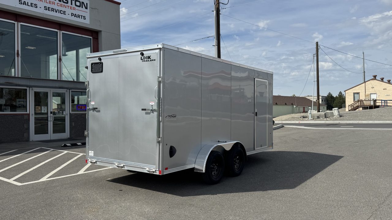 New 2026 Look Trailers 7x16 Vision aluminum 7k Cargo/Enclosed Trailer