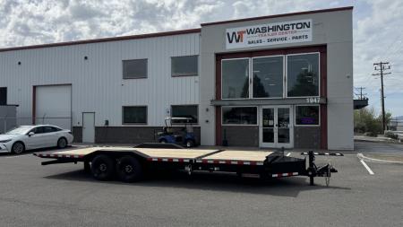 New 2025 Midsota 102 x 24 TBWB24 17.6K BP Equipment Trailer