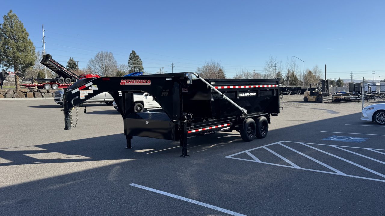 New 2025 Midsota 7 x 16 17.6K GN Carrier Dump Trailer