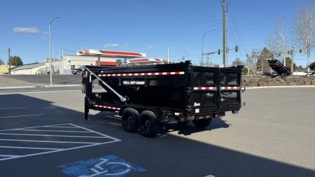 New 2025 Midsota 7 x 16 17.6K GN Carrier Dump Trailer