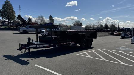New 2026 Sure-Trac 16' 15.4K BP Carrier Dump Trailer