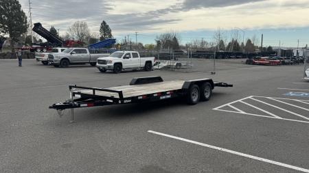 New 2025 Sure-Trac 7 x 20 (18+2) C-Channel Car Hauler 7k Car Hauler