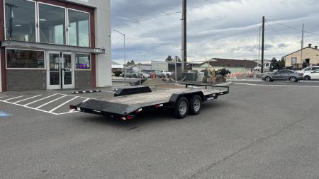 New 2025 Sure-Trac 7 x 20 (18+2) C-Channel Car Hauler 7k Car Hauler