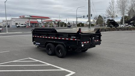 New 2026 Sure-Trac 7 x 14 HD Low Pro 14k telescopic Dump Trailer