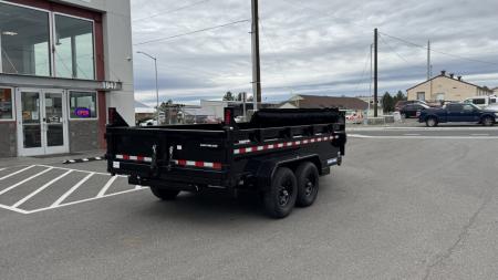 New 2026 Sure-Trac 7 x 14 HD Low Pro 14k telescopic Dump Trailer