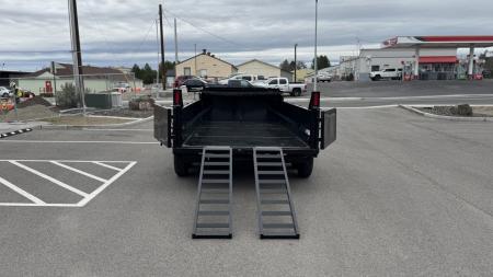 New 2026 Sure-Trac 7 x 14 HD Low Pro 14k telescopic Dump Trailer