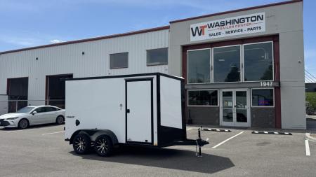 New 2026 Formula Trailers 6 x 12 Conquest SE Flat Top Slope V-nose Cargo / Enclosed Trailer