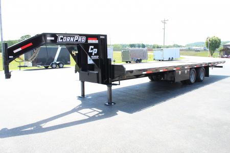 New 2026 CornPro FLATBED GOOSENECK Equipment Trailer