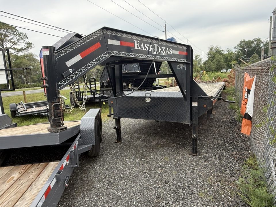 Used 2023 East Texas Trailers 40 Ft. Gooseneck Trailer