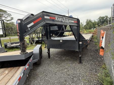 Used 2023 East Texas Trailers 40 Ft. Gooseneck Trailer