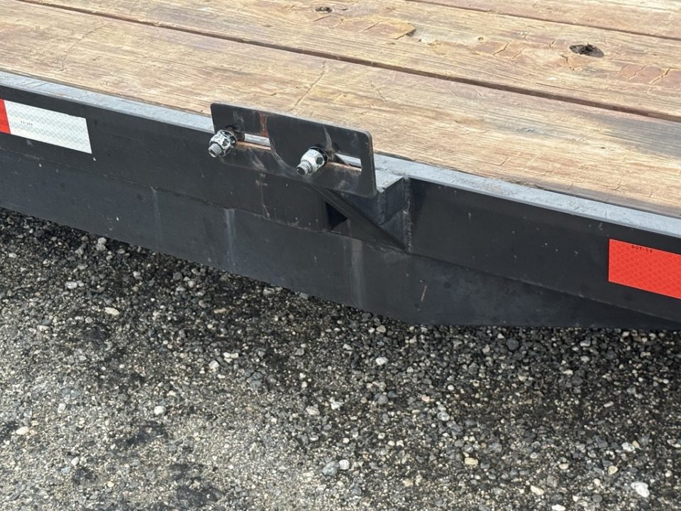 Used 2021 Wicked Trailers 8 x 20 Bumper Pull Equipment Trailer with Winch Plate & Battery Platform