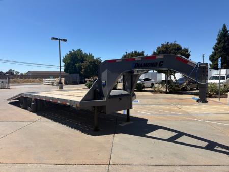 New 2026 Diamond C Trailers FMAX216L30X102HDT 8.5FT X 30FT 40K GVW Equipment Trailer