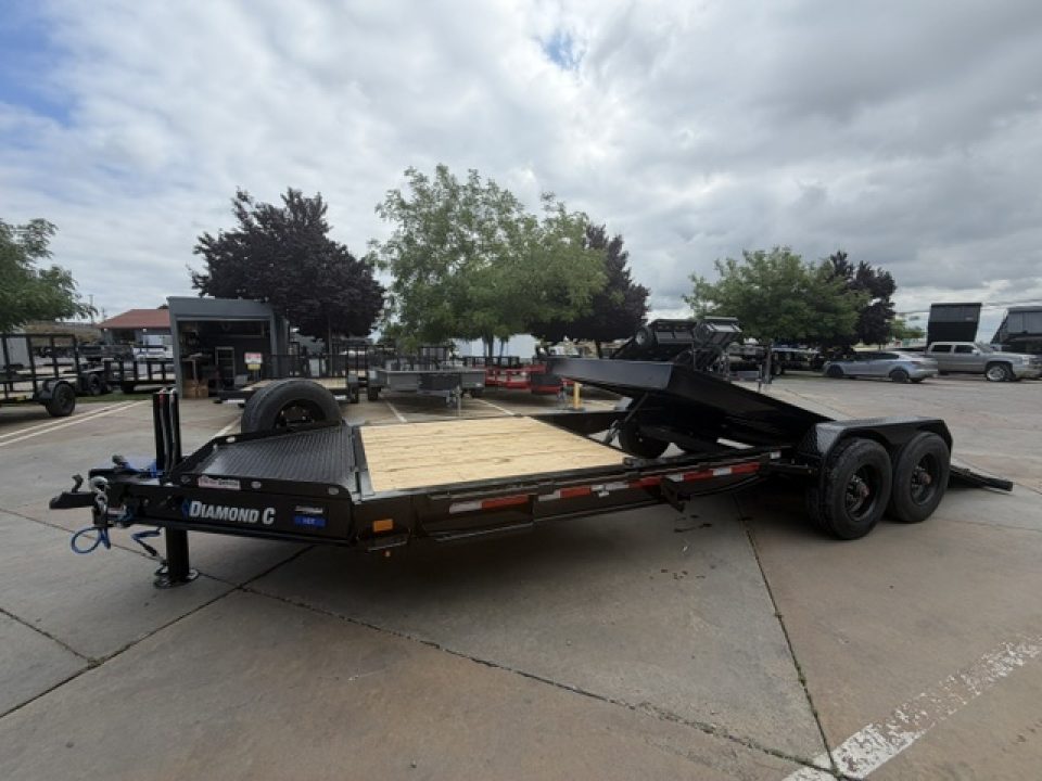 New 2026 Diamond C Trailers HDT210L22X82 7FT X 22FT 23K GVW Tilt Trailer