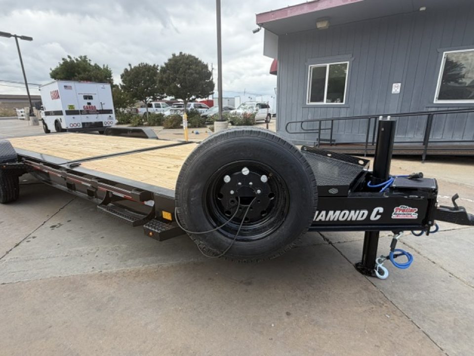 New 2026 Diamond C Trailers HDT210L22X82 7FT X 22FT 23K GVW Tilt Trailer