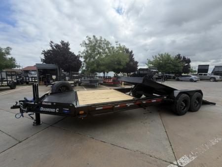 New 2026 Diamond C Trailers HDT210L22X82 7FT X 22FT 23K GVW Tilt Trailer