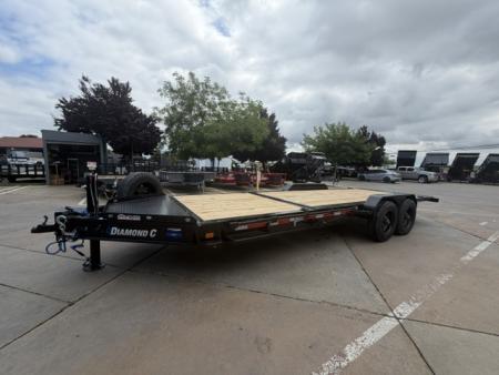 New 2026 Diamond C Trailers HDT210L22X82 7FT X 22FT 23K GVW Tilt Trailer