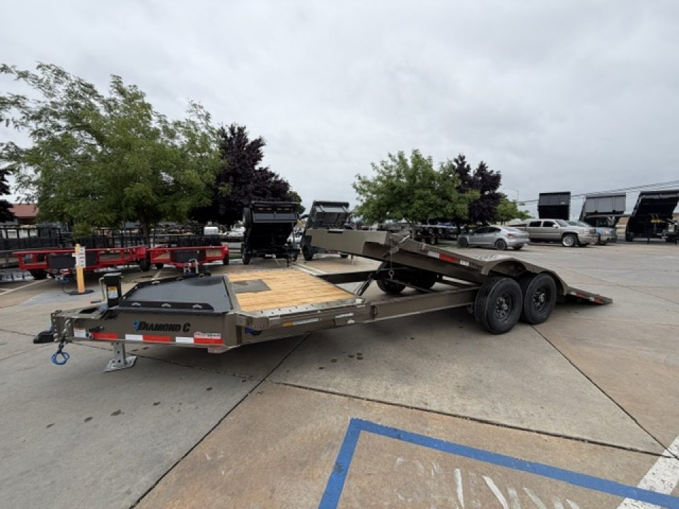 New 2026 Diamond C Trailers HXD207L22X102 8.5FT X 22FT 14.9 GVW Tilt Trailer