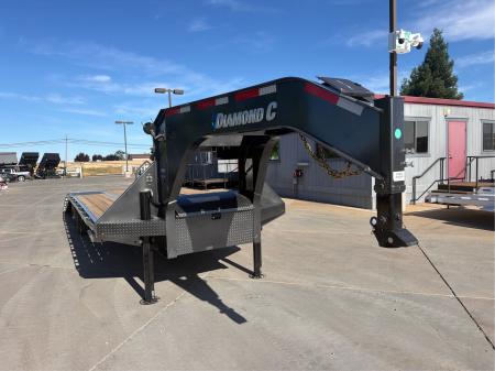 New 2026 Diamond C Trailers FMAX212L30X102HDT 8.5FT X 30FT 25.9K GVW Equipment Trailer