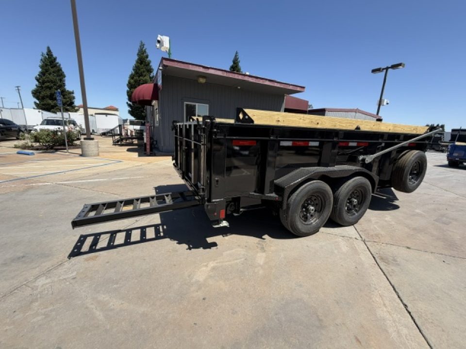 New 2026 Diamond C Trailers LPT207L14X82PS P3 7FT X 14FT 15.5K GVW Dump Trailer