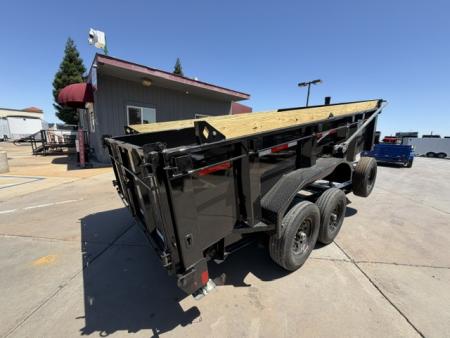 New 2026 Diamond C Trailers LPT207L14X82PS P3 7FT X 14FT 15.5K GVW Dump Trailer