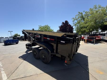 New 2026 Diamond C Trailers LPT207L14X82PS P3 7FT X 14FT 15.5K GVW Dump Trailer