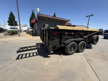 New 2026 Diamond C Trailers LPT207L14X82PS P3 7FT X 14FT 15.5K GVW Dump Trailer