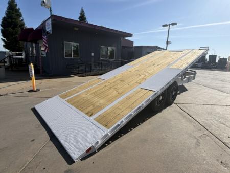 New 2026 Diamond C Trailers DET207L22X102 8.5FT X 22FT 15.5K GVW Tilt Trailer