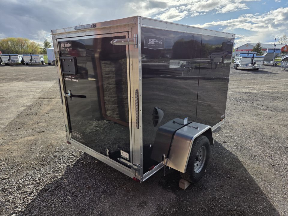 New 2026 Lightning Trailers 5'x8' All Aluminum Cargo / Enclosed Trailer