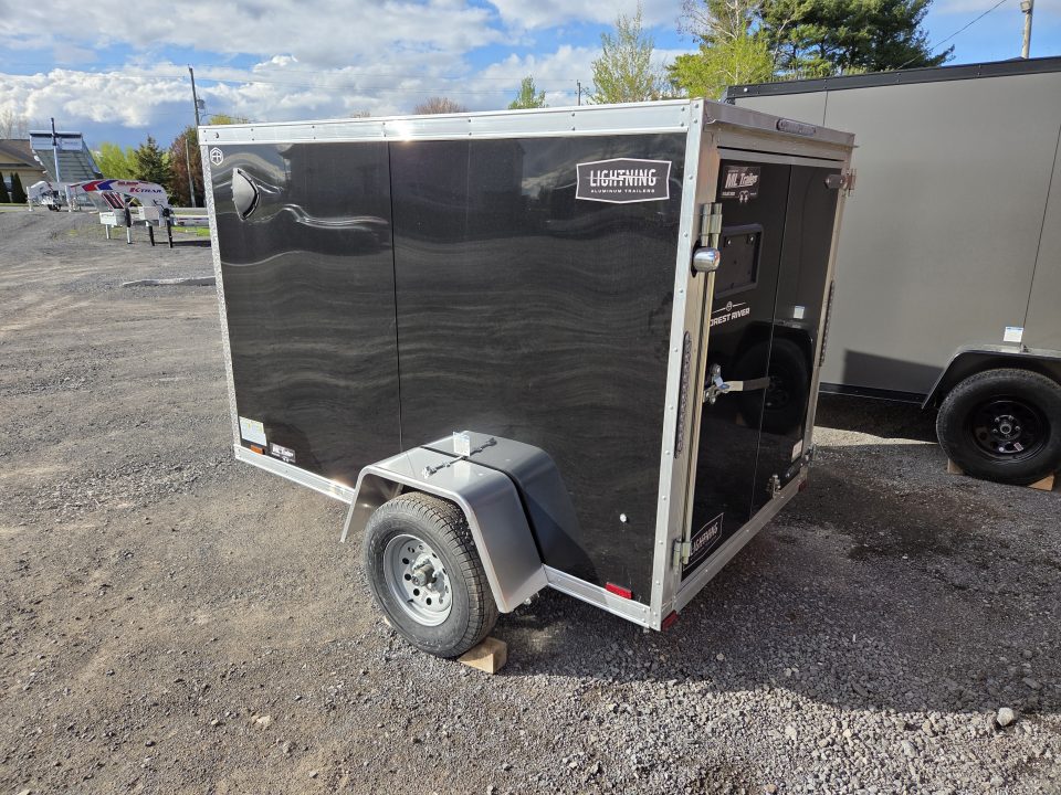 New 2026 Lightning Trailers 5'x8' All Aluminum Cargo / Enclosed Trailer