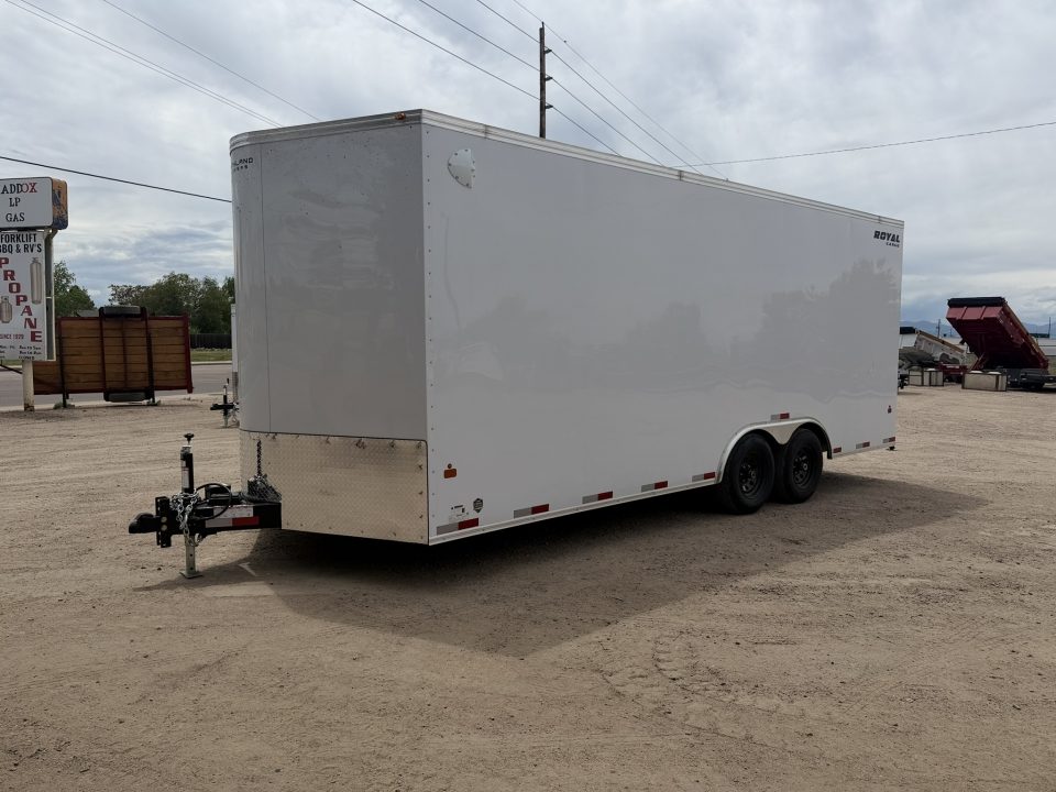 New 2026 Royal Cargo Trailers 8-20-1.5V Enclosed Car Hauler